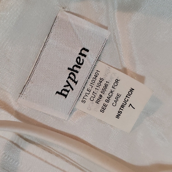 Tull lined New tagged vintage white babydoll Dress 7 - Picture 5 of 10